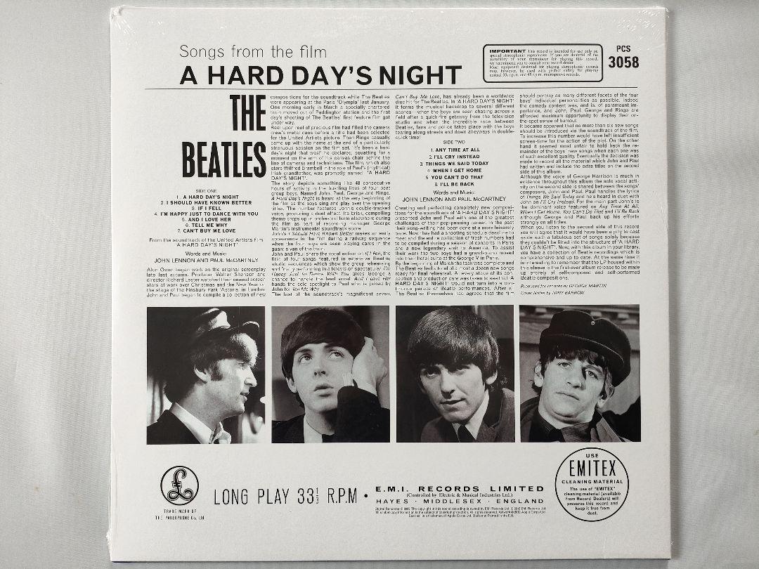 新品LP ビートルズ 重量盤ア・ハード・デイズ・ナイト高音質リマスター レコード - メルカリ 新品LP ビートルズ 重量盤ア・ハード・デイズ・ナイト高音質リマスター レコード - メルカリ