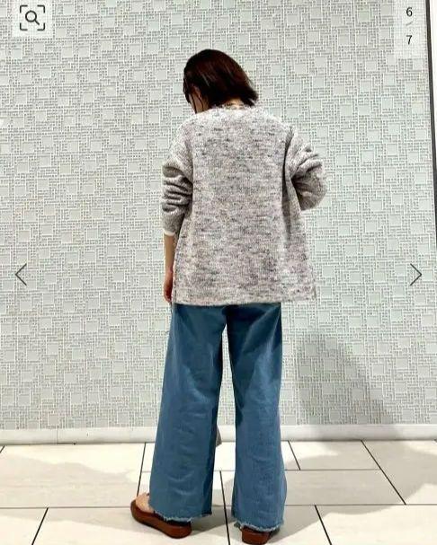 サマーツイードニットジャケット