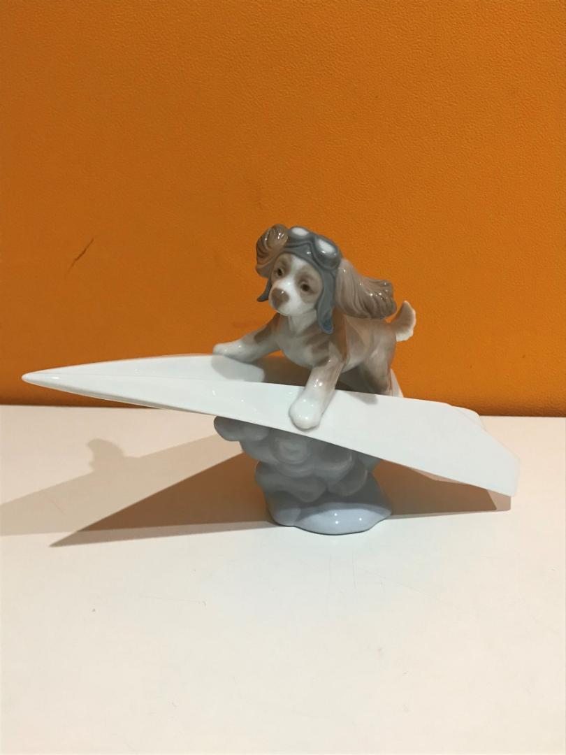 LLADRO リヤドロ 6665 可愛いパイロット 中古品 美品 置物 新生活 LLADRO リヤドロ 6665 可愛いパイロット 中古品 美品 置物 新生活