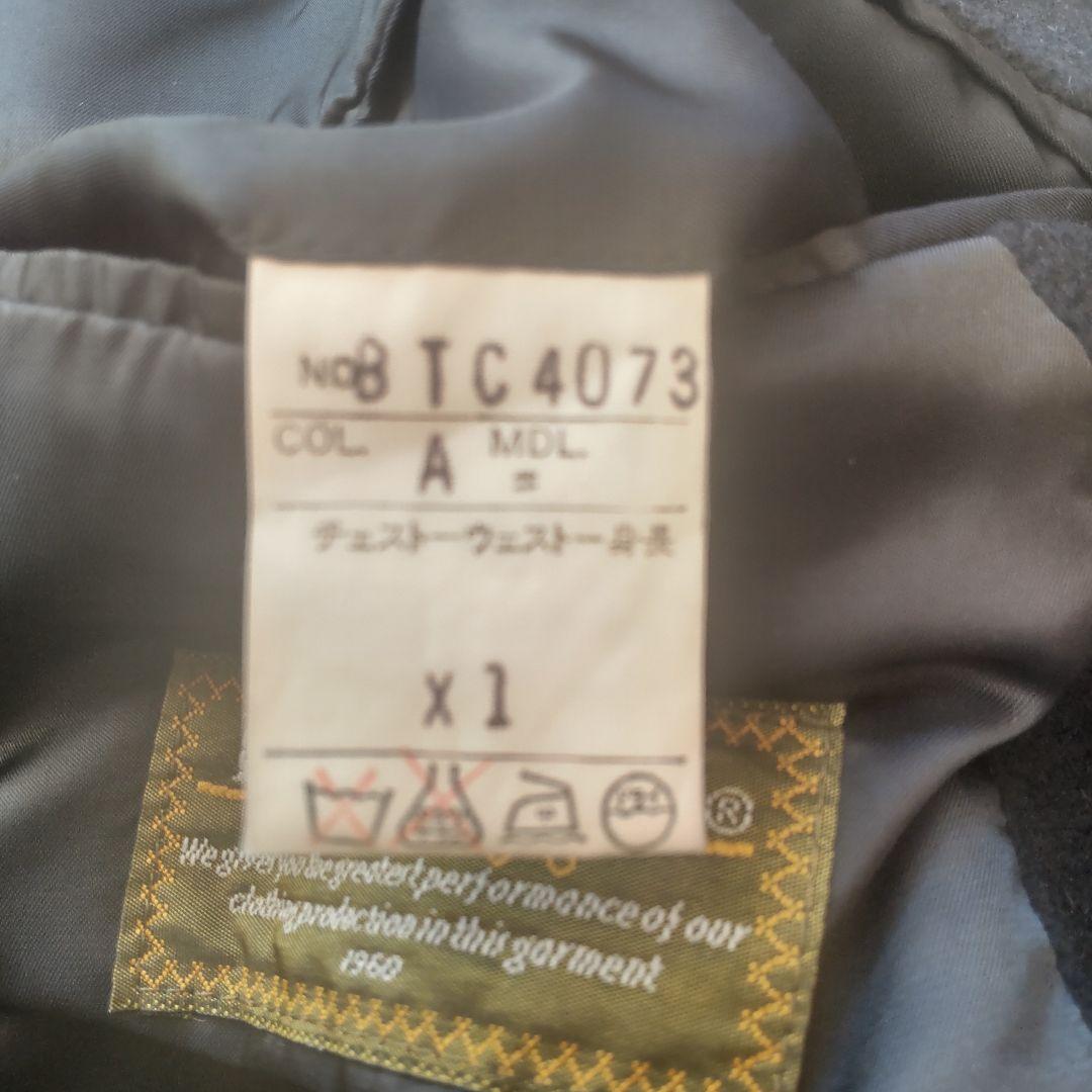 美品 B&T CLUB カシミヤ100％ ダブル ロングチェスターコートブラック