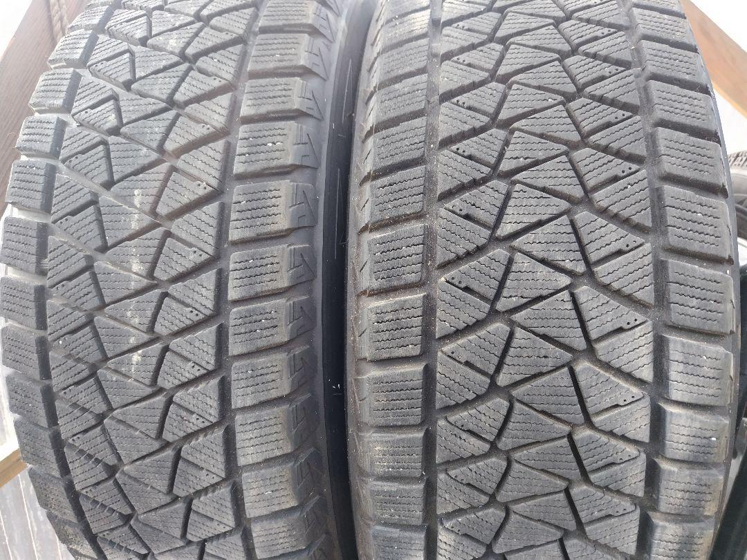 送無アルミ付 7J+50 5/100 ブリザック DM-V2 225/60R17