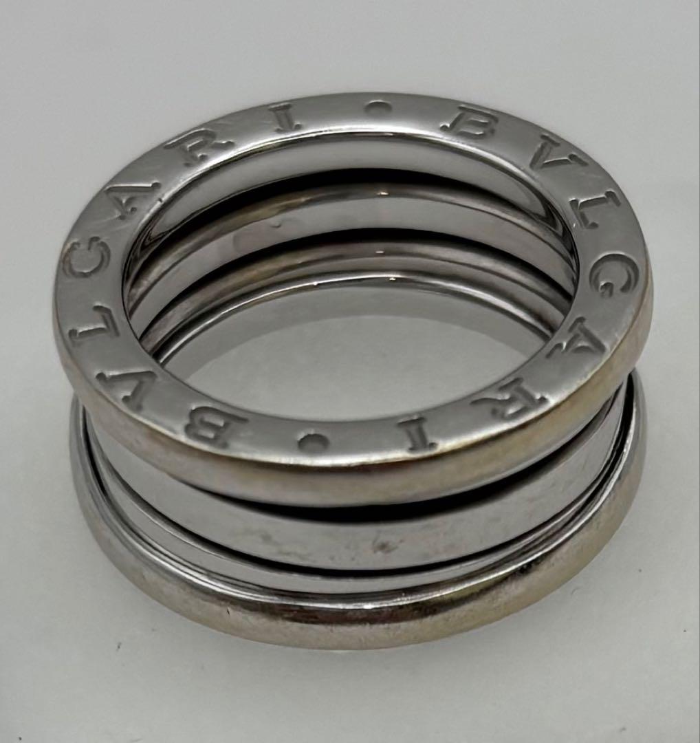 BVLGARI ブルガリ リング B.zero1 750 WG 49 9号