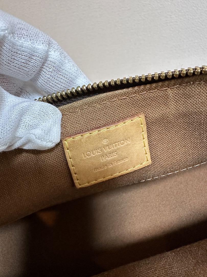 ルイヴィトン　ポパンクールロン ショルダーバッグ　中古 レザー モノグラム