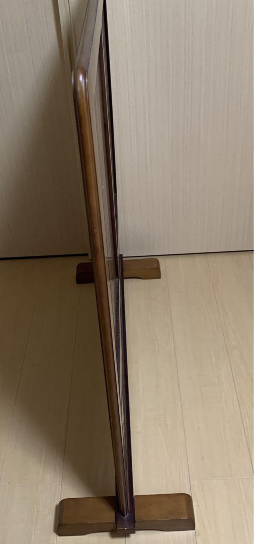 衝立　間仕切り　パーティション　木製