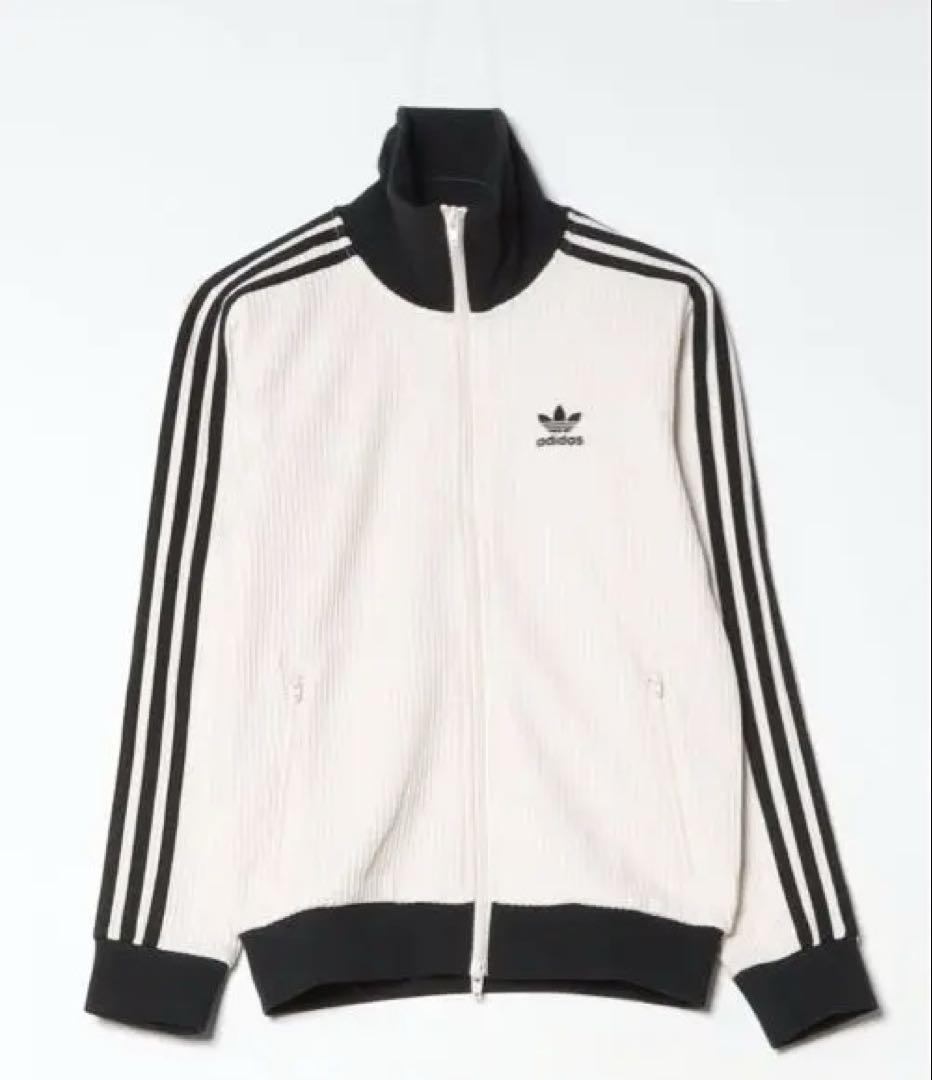 adidas ワッフル トラックジャケット ホワイト