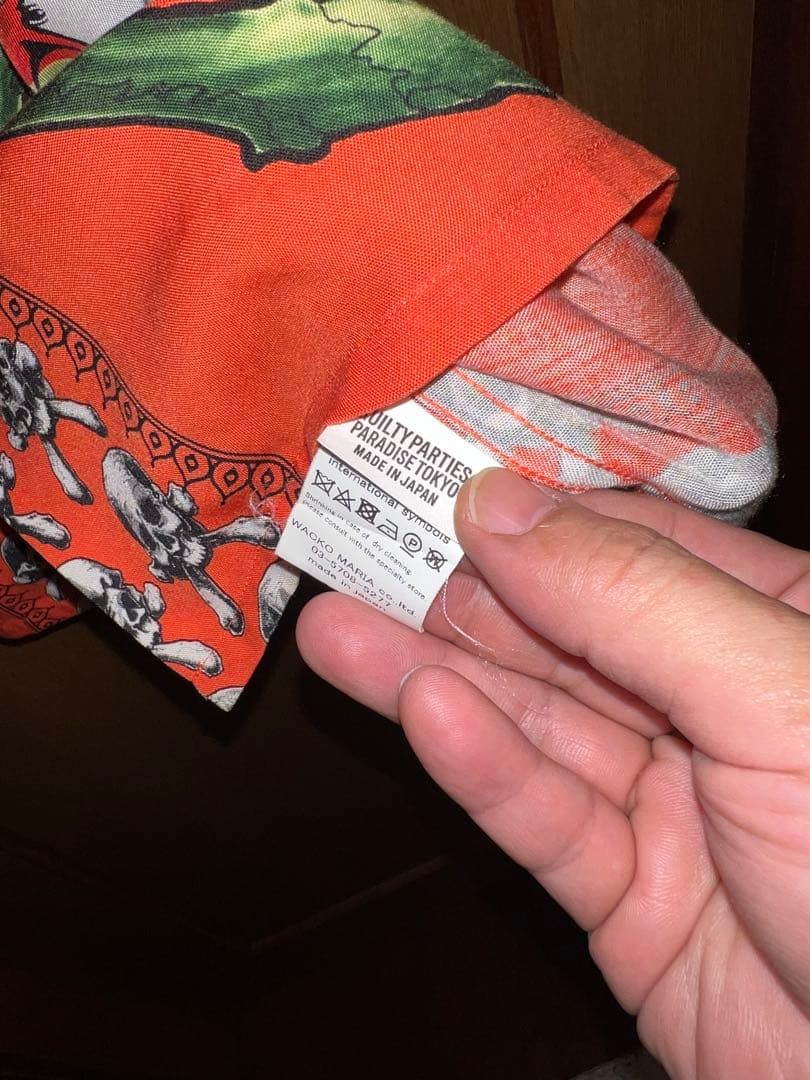 wacko maria 半袖アロハシャツL WACKOMARIA WWW_HOMU-JOURNEY_COM