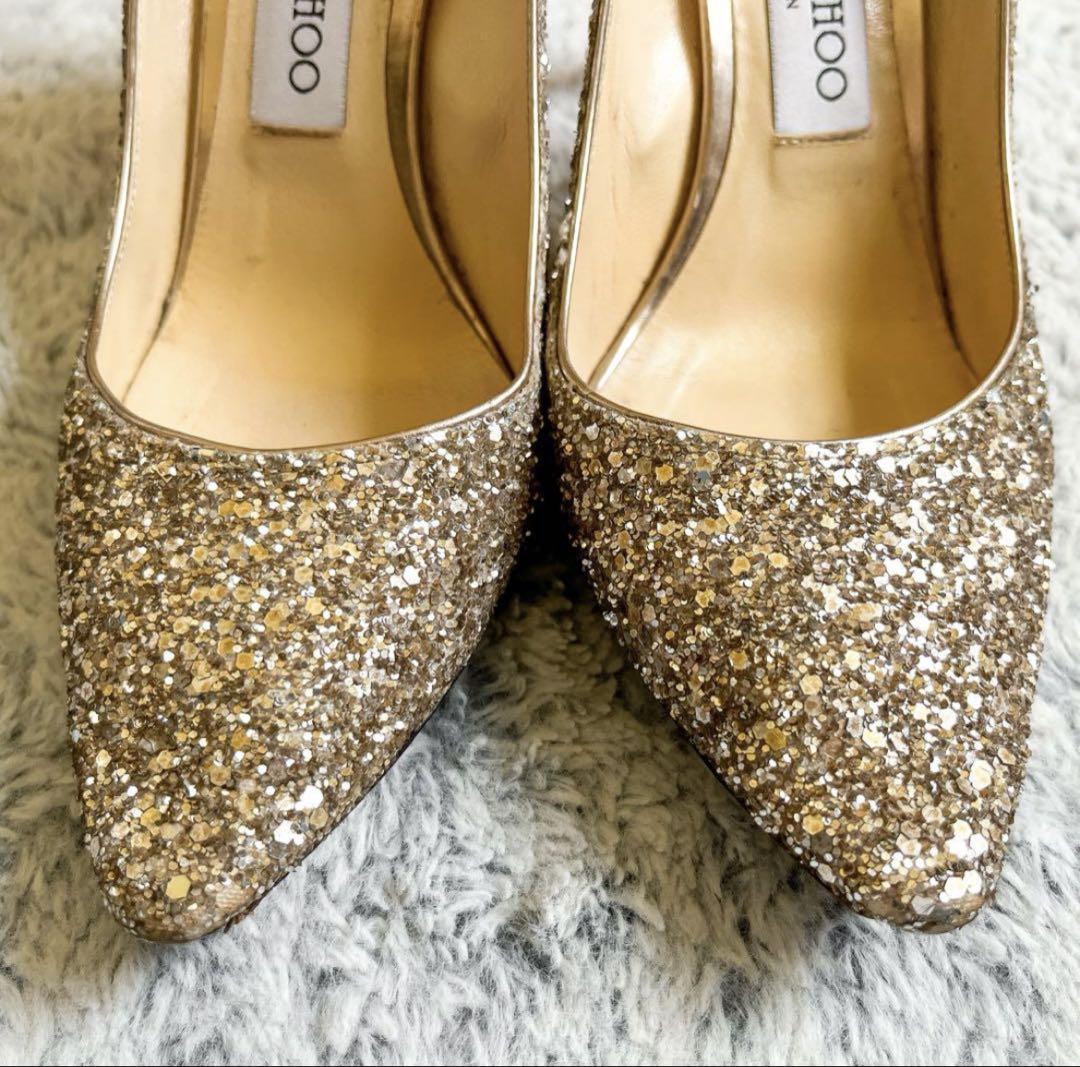 JIMMY CHOO ジミーチュウ ブライダルシューズ 36.5