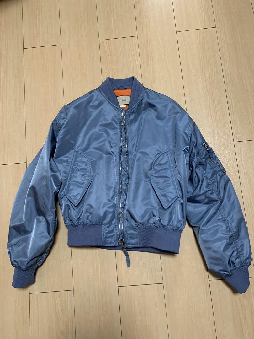 本物 UOMO掲載 GUCCI MA-1 フライトジャケット aw コレクション