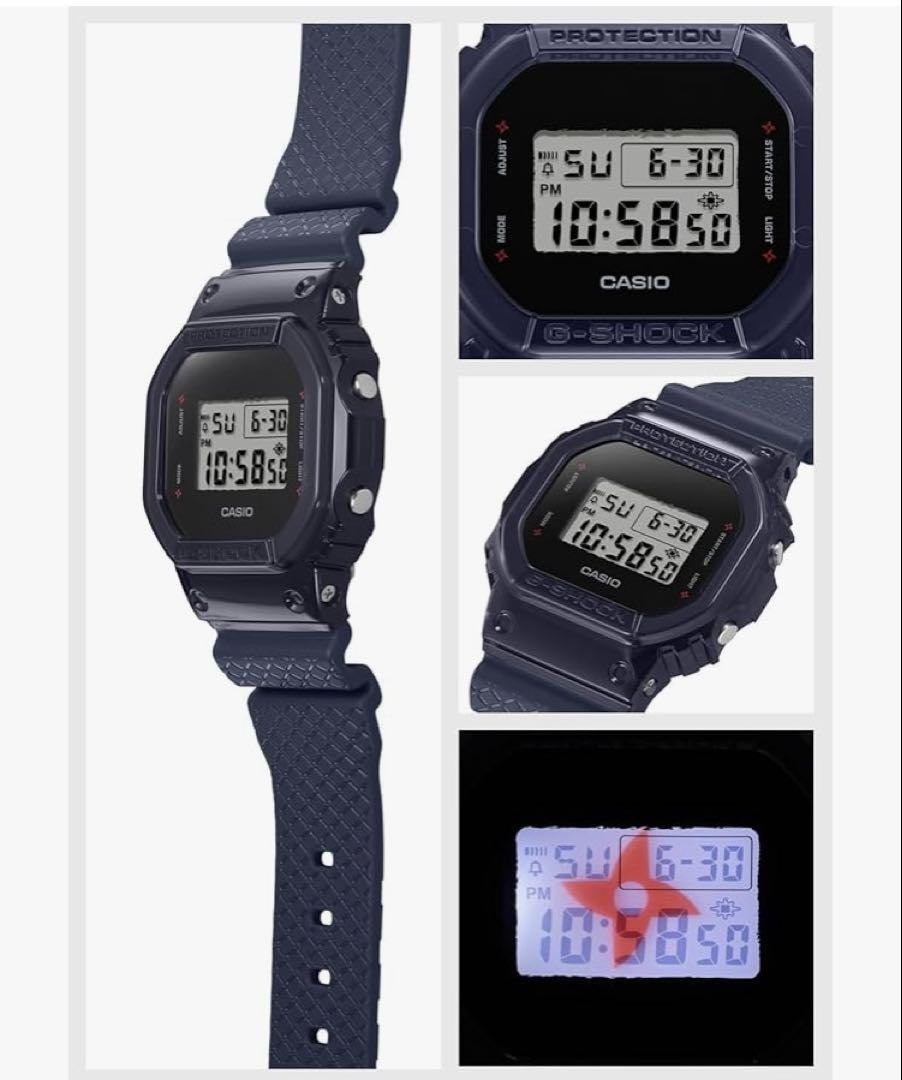 m*a様 CASIO 腕時計　ブルー G-SHOCK DW-5600NNJ-2J