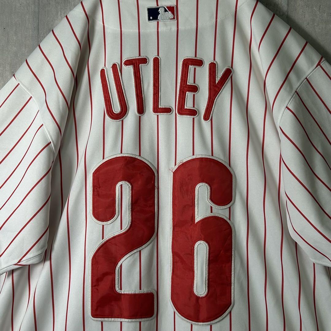 Majestic Cool Base Jersey MLB Men's Size 54 Phillies #26
