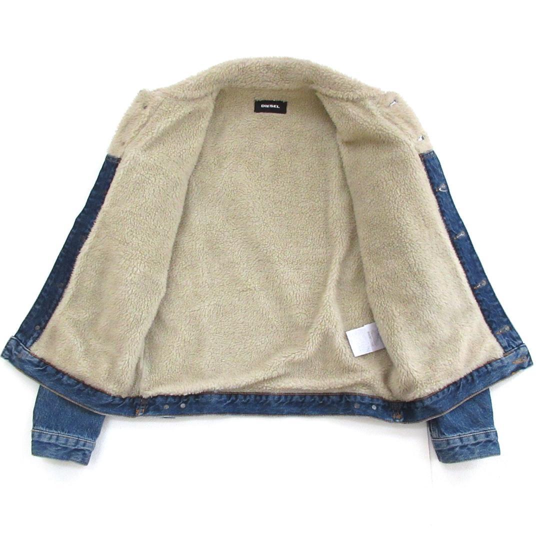 ふるふる【Diesel】ディーゼル　ボア　デニムジャケット　0122