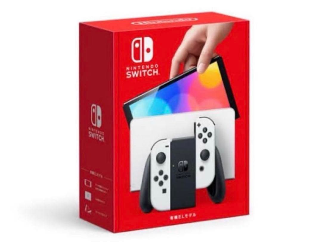 【新品未使用】Switch本体有機EL Joy-Conホワイト