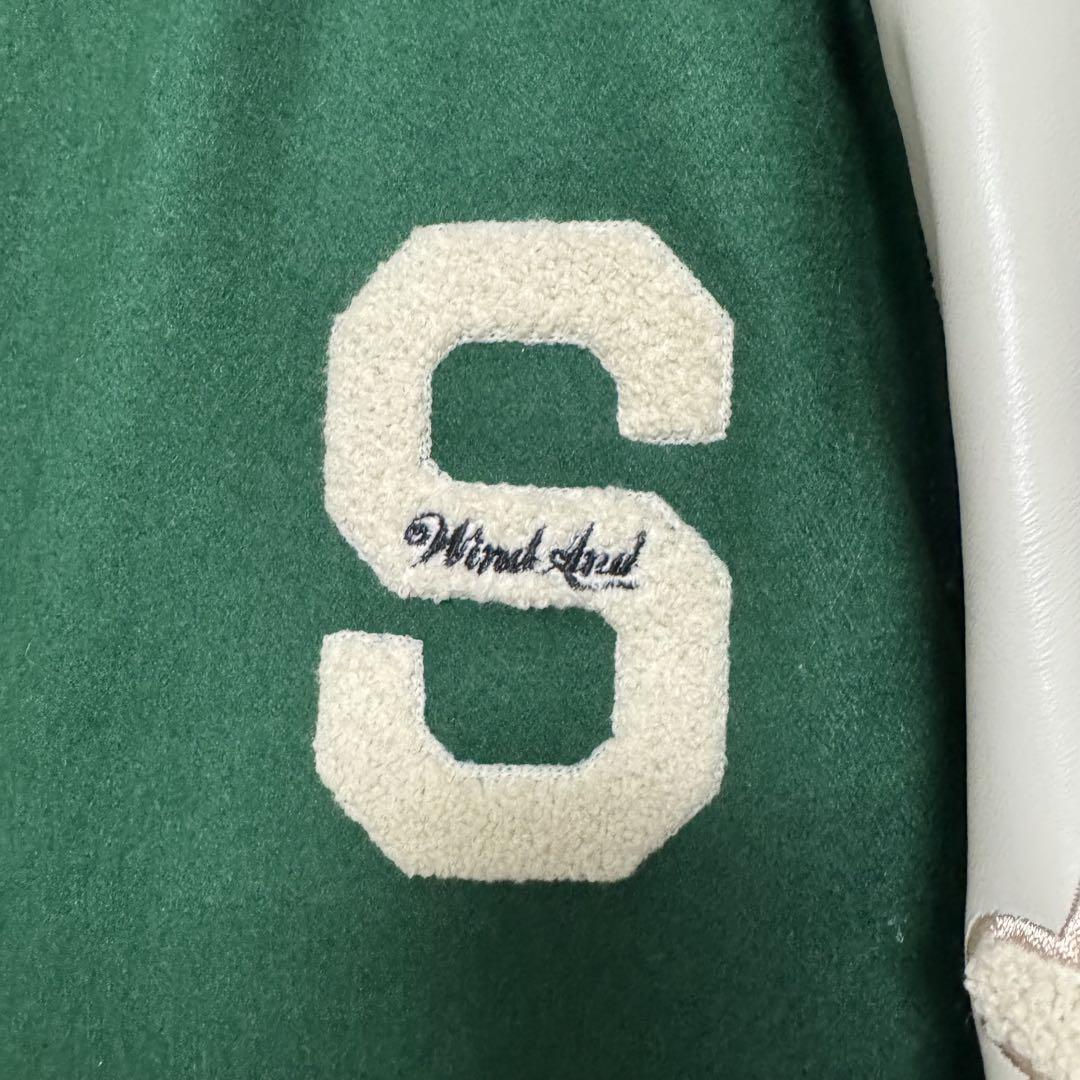MALBON GOLF × WIND AND SEA スタジャン