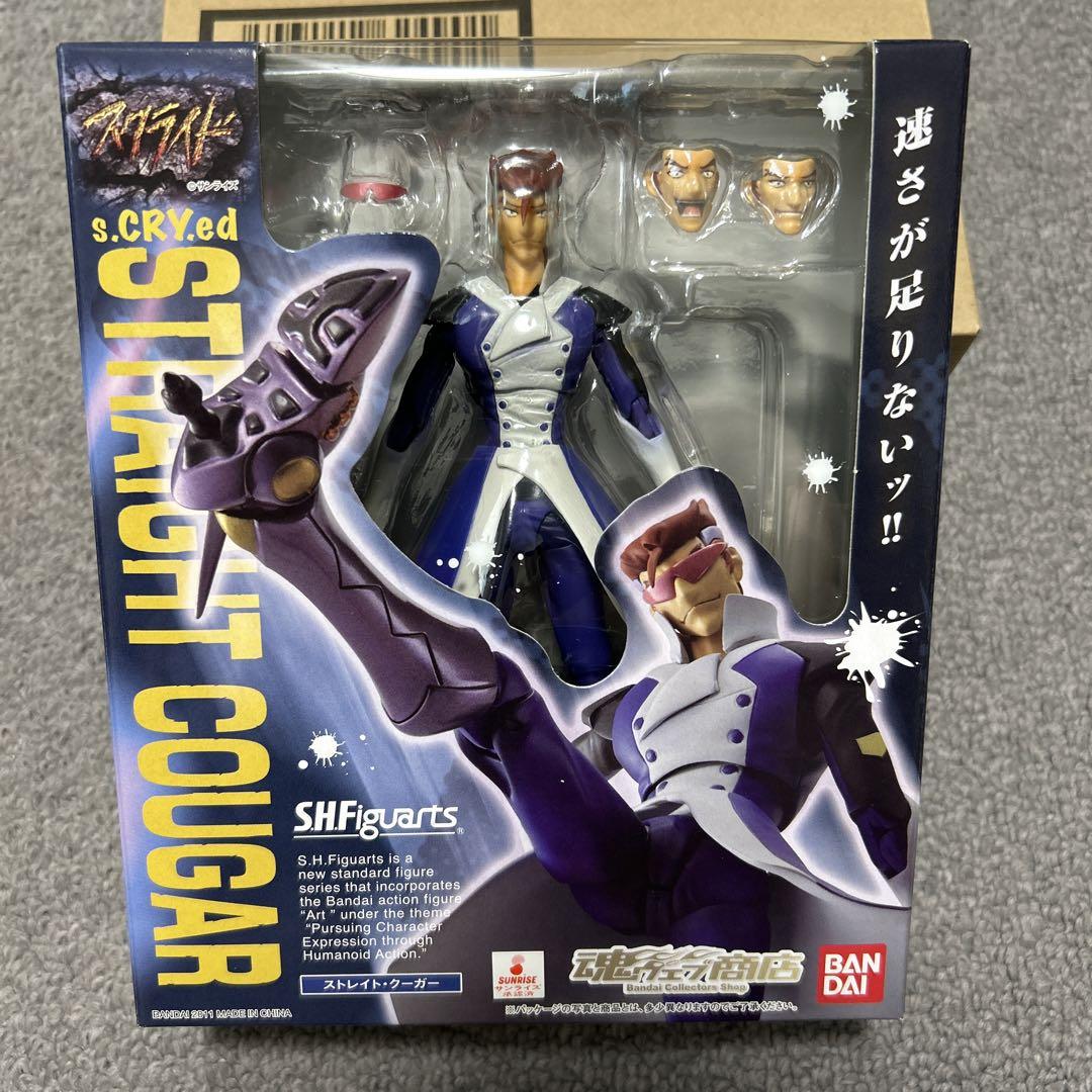 【新品未使用】バンダイ魂ウェブ限定 S.H.Figuartsストレイト・クーガー 8,800円