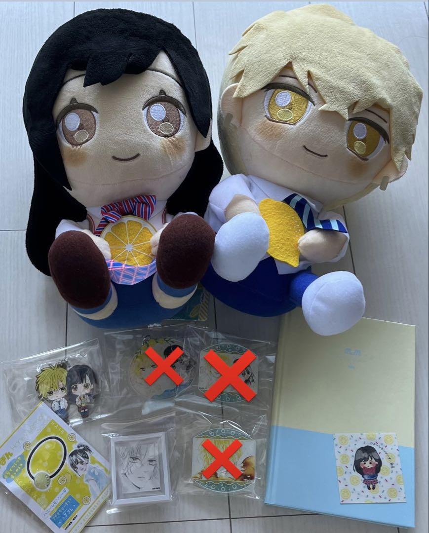 ハニーレモンソーダ BIGぬいぐるみ アクリルキーホルダー POPUP