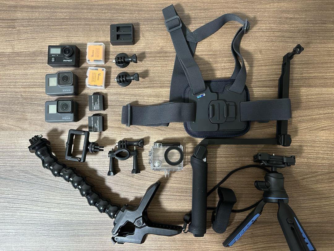 GoPro HERO5 2台　brave4k 1台　他アクセサリ