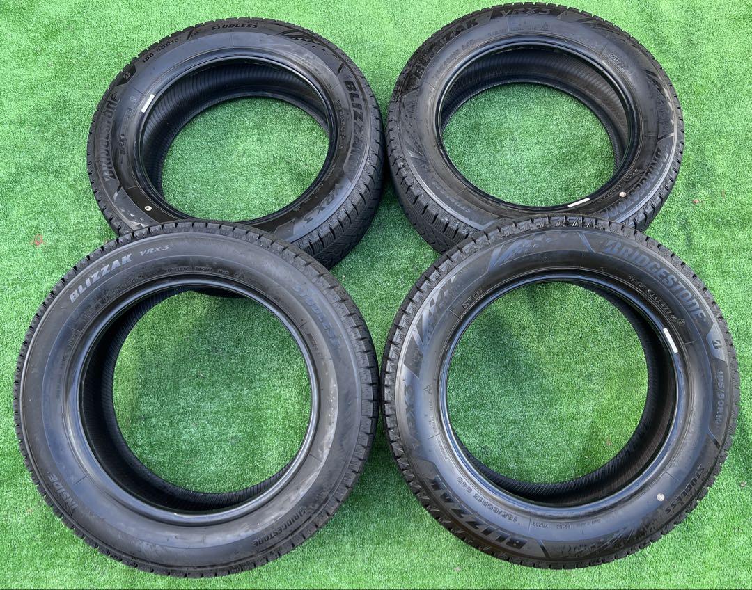 ブリヂストン BLIZZAK-VRX3 185/60R15 2024年製 4本