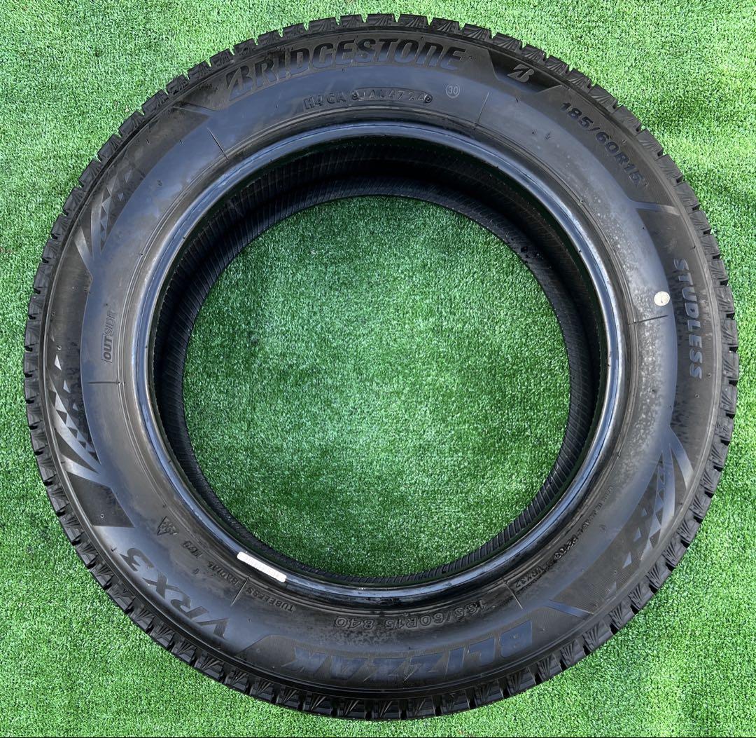 ブリヂストン BLIZZAK-VRX3 185/60R15 2024年製 4本