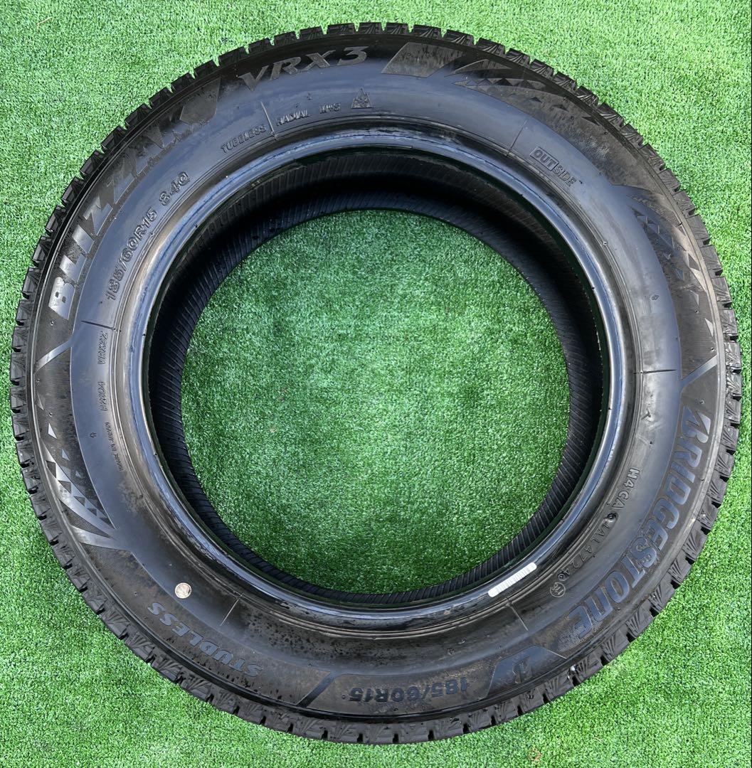 ブリヂストン BLIZZAK-VRX3 185/60R15 2024年製 4本