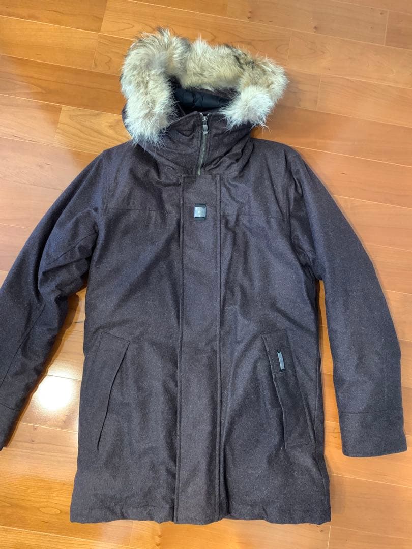 カナダグース CANADA GOOSE ウール素材 ダウンジャケット コートS CANADA GOOSE
