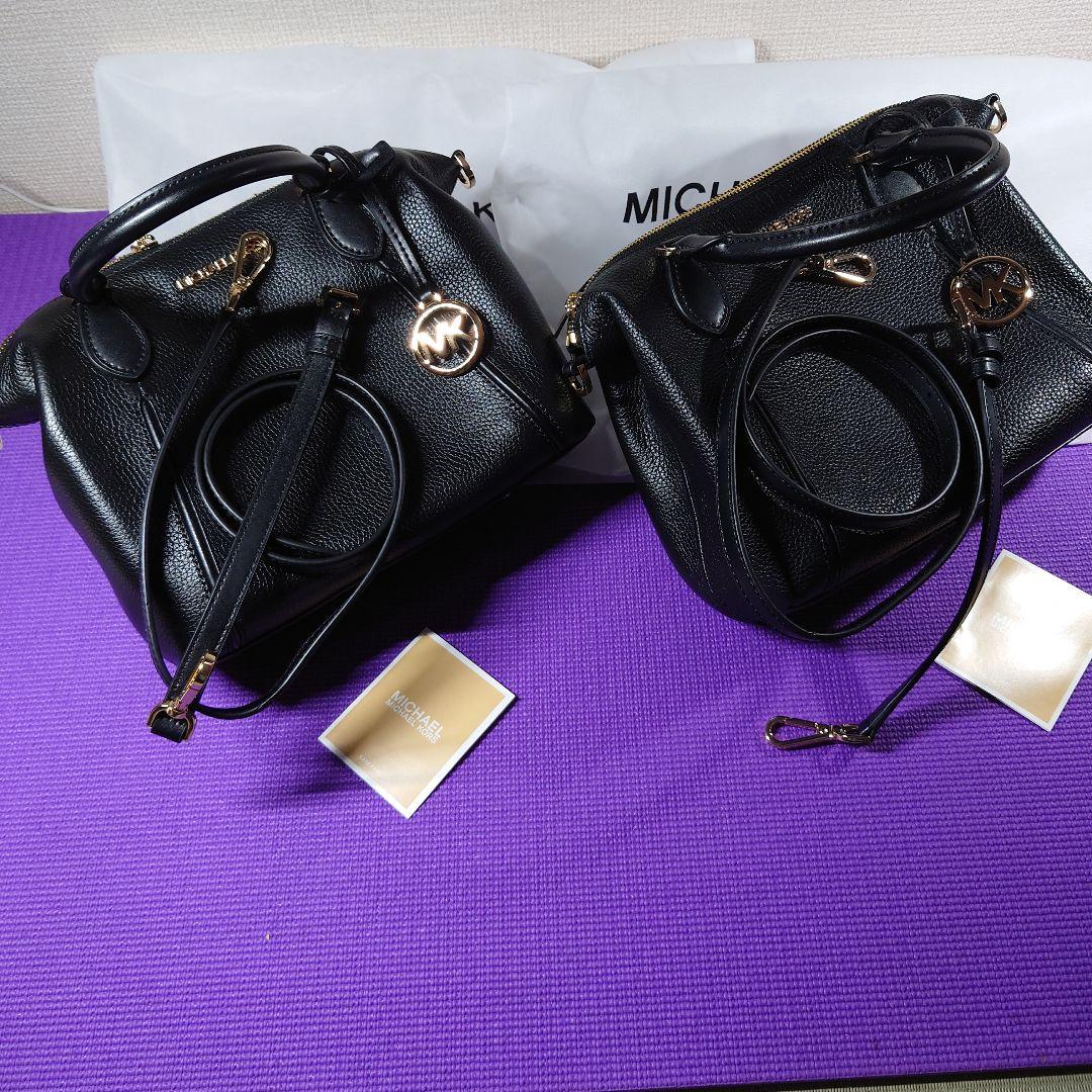 MICHAEL KORS 2点おまとめ2wayハンドバッグ黒中型