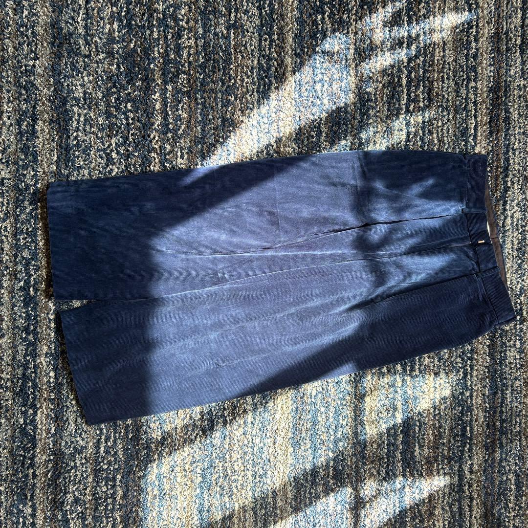 markawear|コーデュロイパンツ|サイズ2|青色 markawear|コーデュロイパンツ|サイズ2|青色