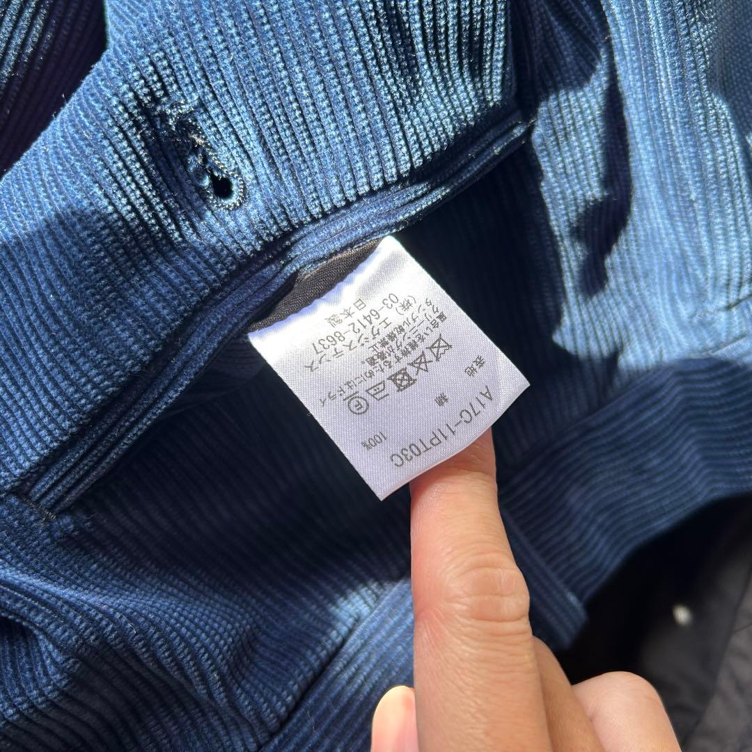 markawear|コーデュロイパンツ|サイズ2|青色 markawear|コーデュロイパンツ|サイズ2|青色