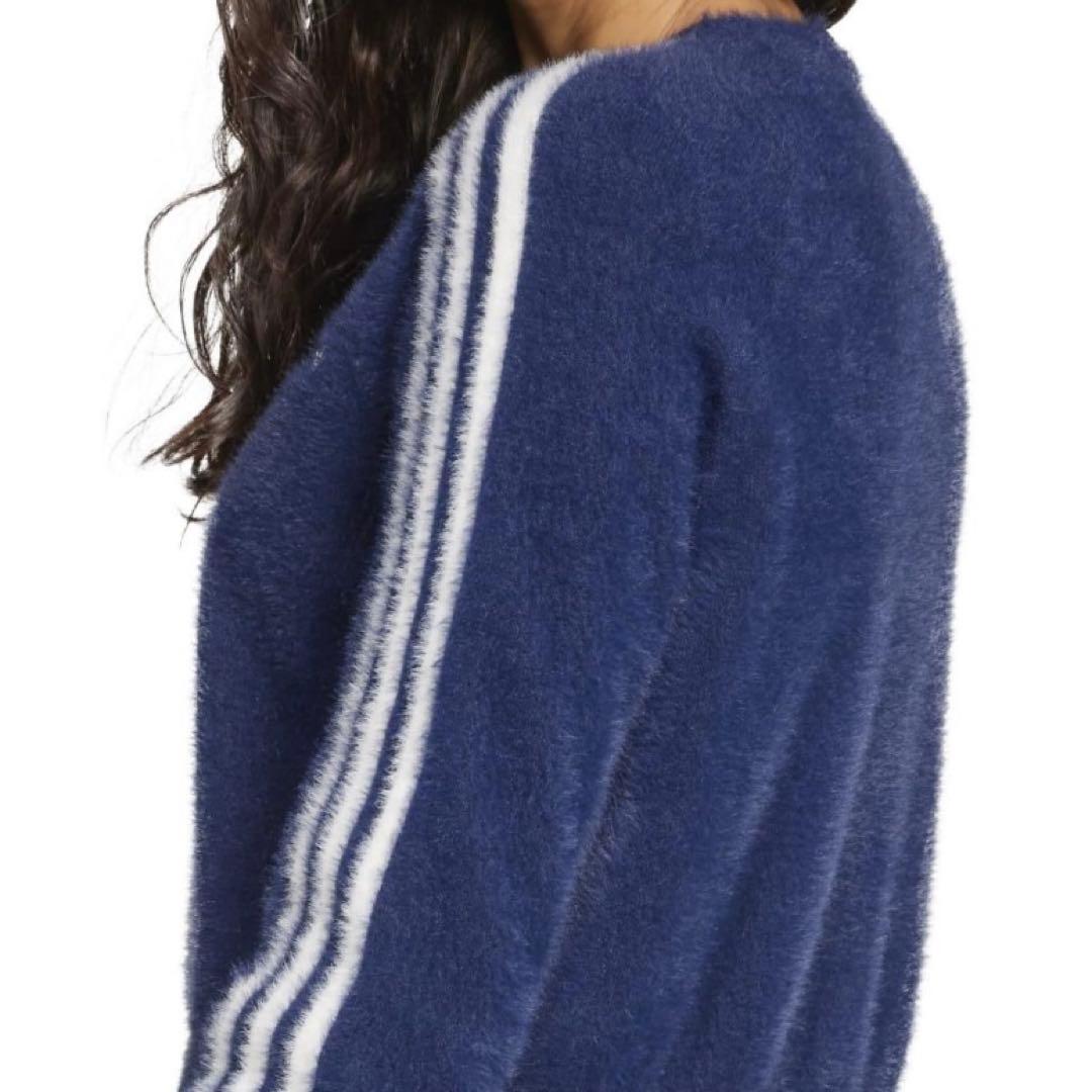 希少2XL⭐️adidas リボンカットアウト クロップトップス 黒 Maki着用