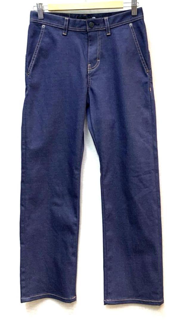 THE NORTH FACE ストレートデニム 青 ザ・ノース・フェイス(THE NORTH FACE) ロングパンツ Denim