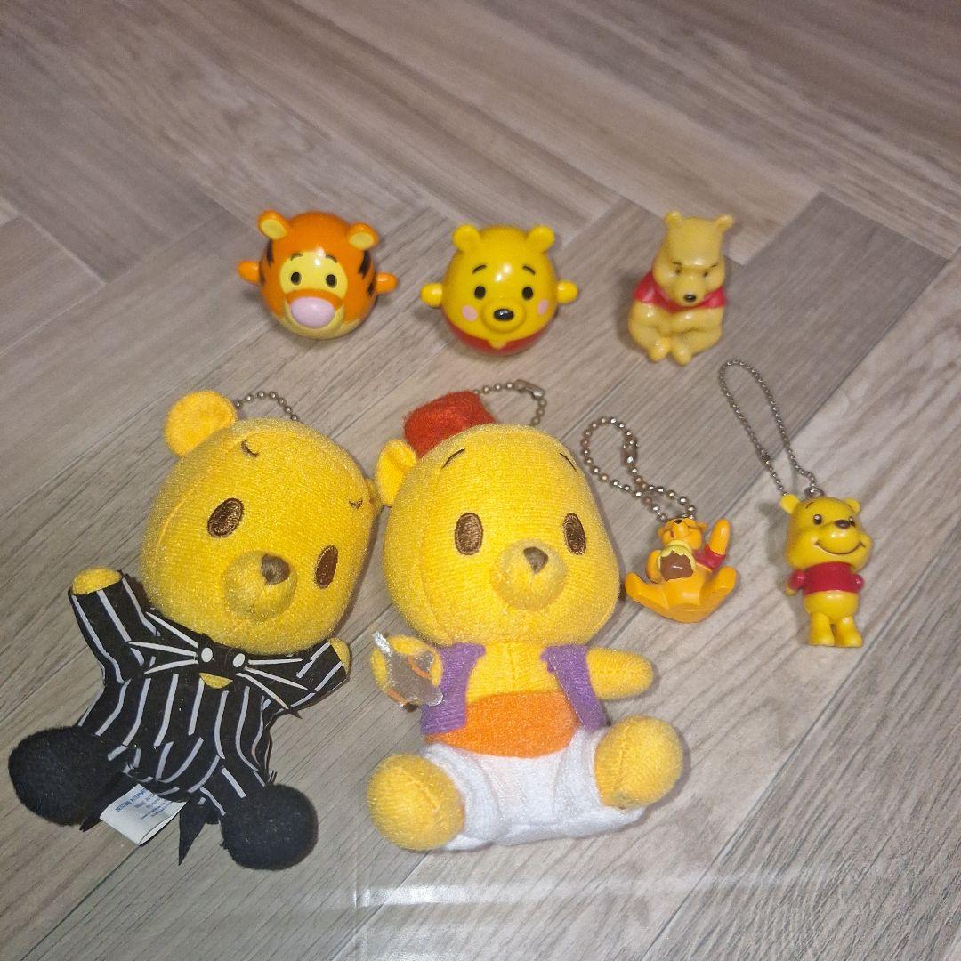 平成レトロ くまのプーさん グッズ まとめ売り キーホルダ