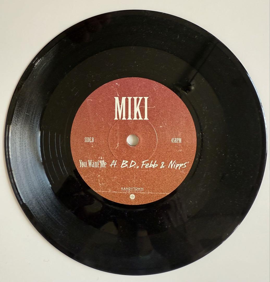 【25％OFF】 MIKI 【KANDYTOWN】7incレコード - メルカリ 邦楽