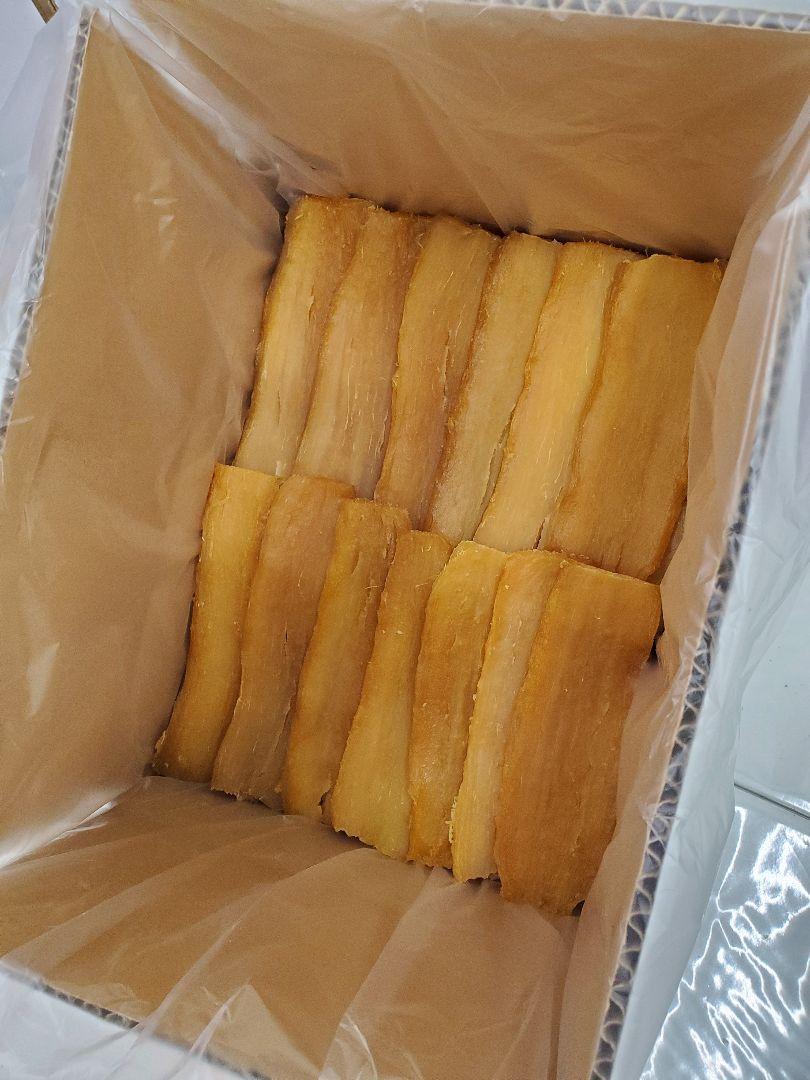 【期間限定】茨城県産　紅はるか　平干しB品箱詰め3kg　干しいも