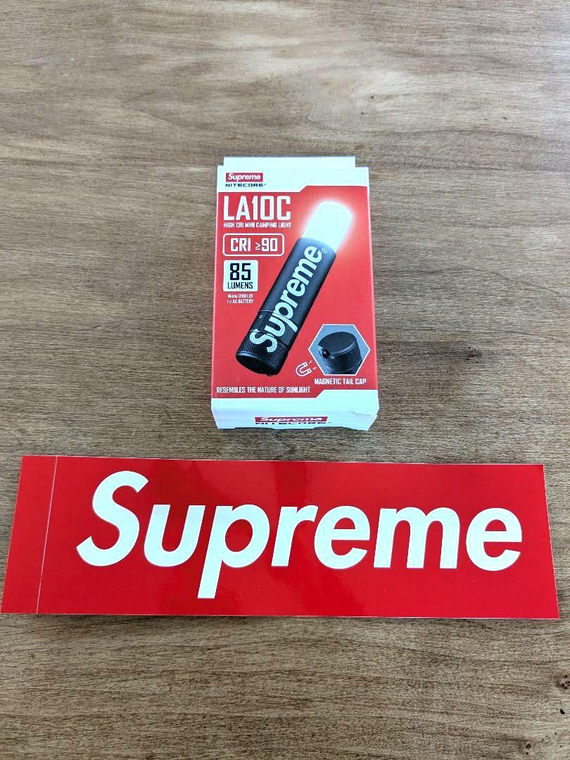 新品未開封 17FW Supreme × NITECORE ミニフラッシュライト