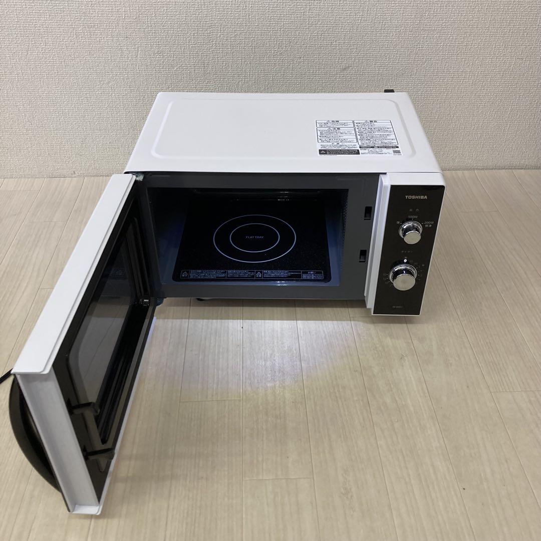 TOSHIBA 電子レンジ 庫内フラット 2022年 ER-WM17