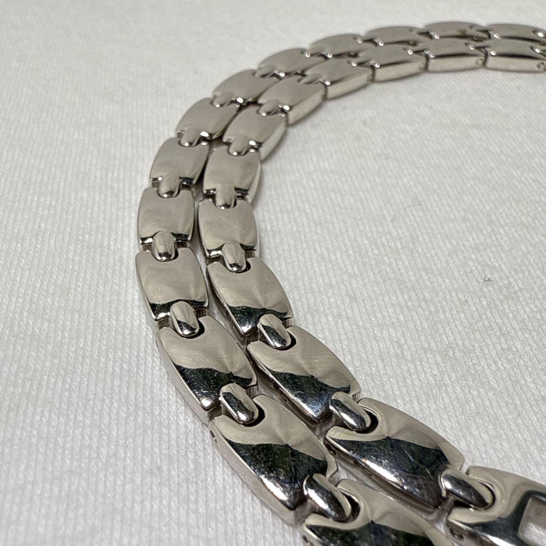 Germax-V ゲルマニウム チタン製 ネックレス 幅約6mm byondscape.com