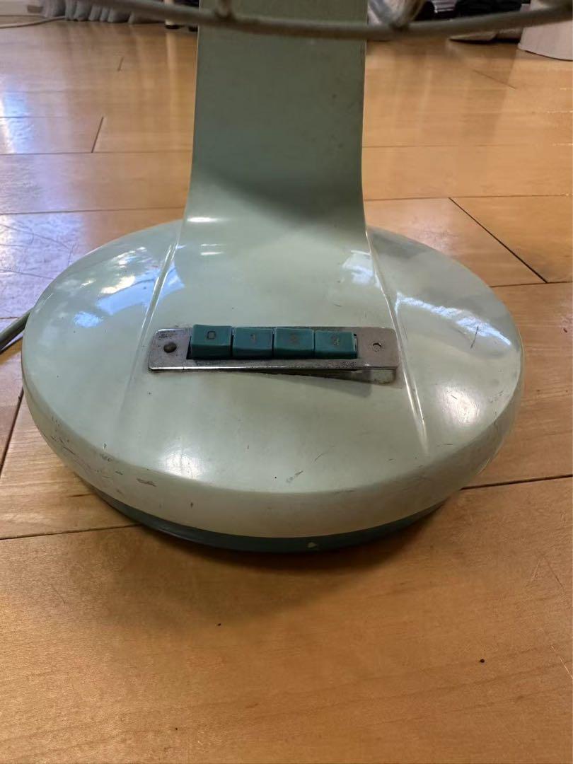 昭和レトロ☆松下電器産業☆ナショナル扇風機☆F-20FZ☆赤い羽根
