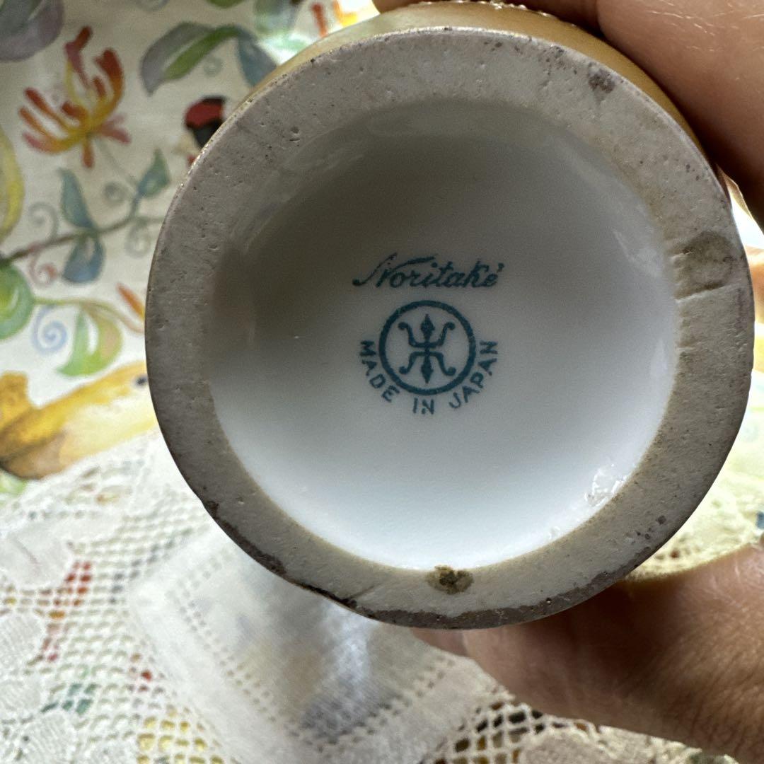 オールドノリタケ、里帰り品です。Old Noritake flower base