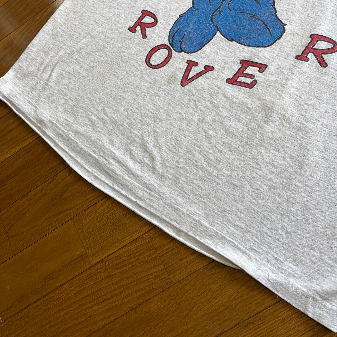 90s セサミストリート　グローバーtシャツ 90s スーパーグローバー リンガーTシャツ セサミストリート