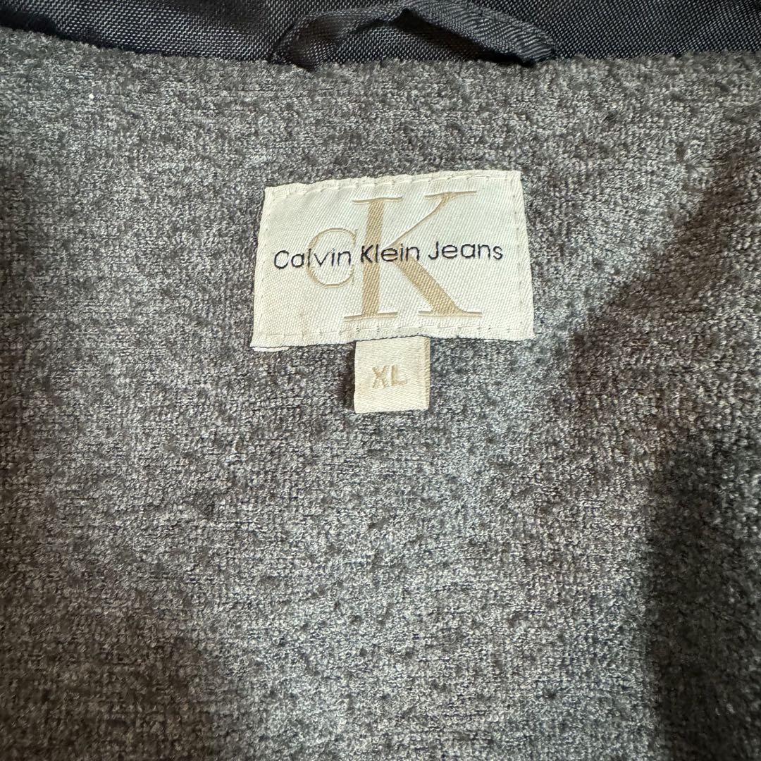 old calvin klein カルバンクライン コーチジャケット 黒 メンズ