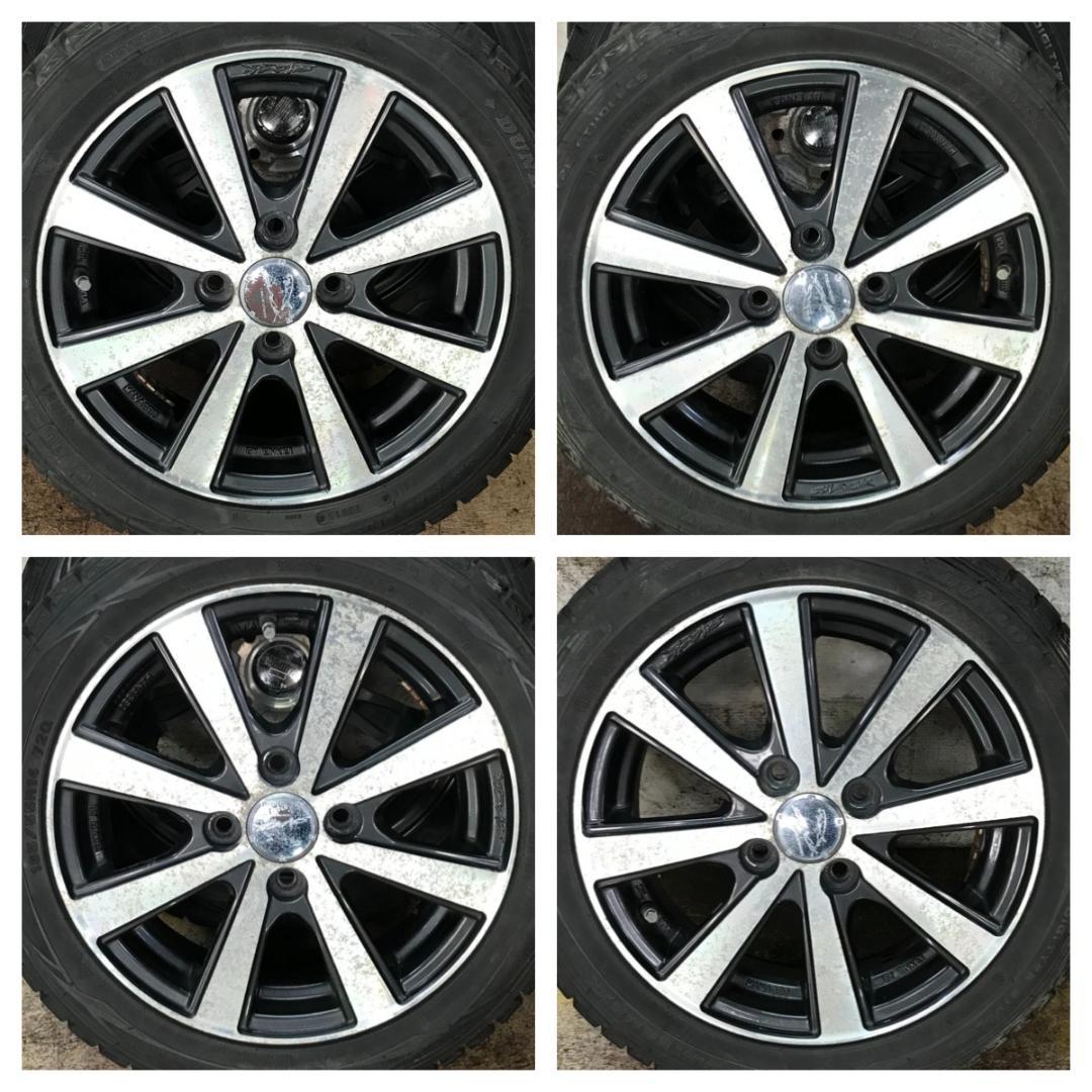 専用2 DUNLOP 165/55R14 8分目 スタッドレス 画像4