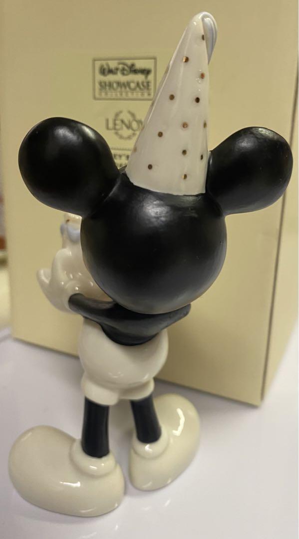 ディズニー ミッキーフィギュリンLENOX バースデー ・ルビー レノックス