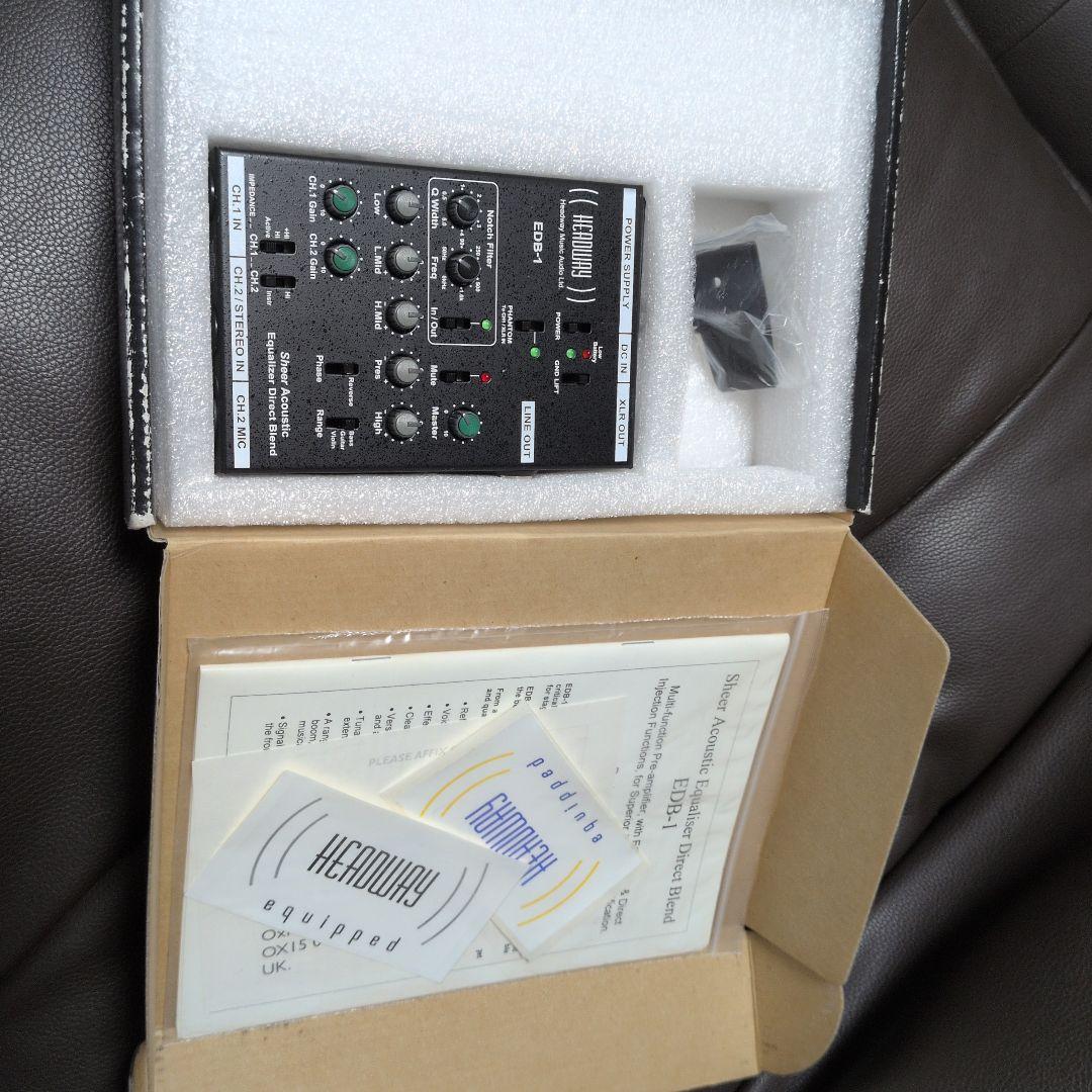 Headway EDB-1 アコースティックギター用エフェクター