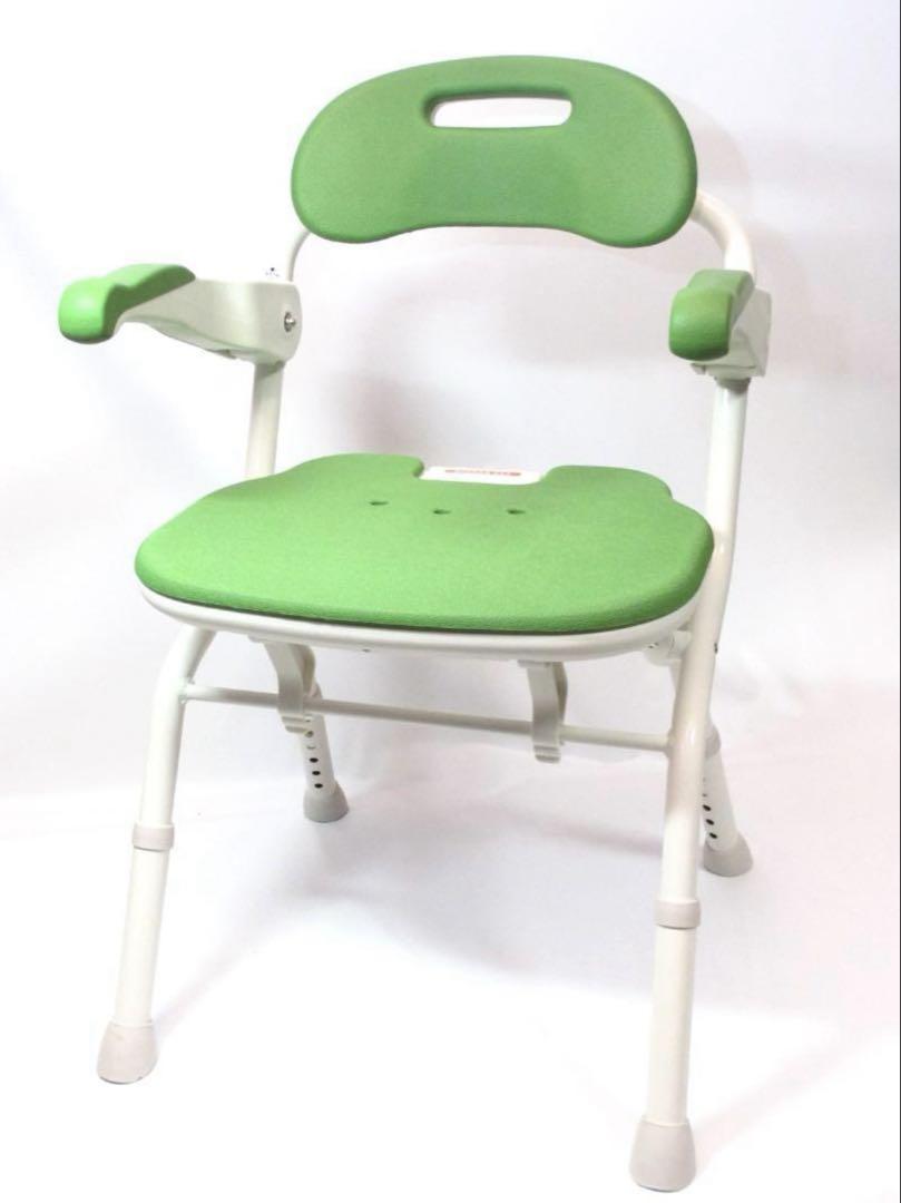 ほぼ新品！安寿 シャワーベンチFSフィット 536058介護用 風呂椅子 折り畳