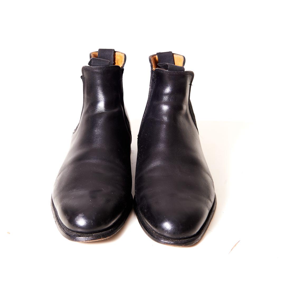 グレンソン Grenson 9 1/2 28cm サイドゴアブーツ