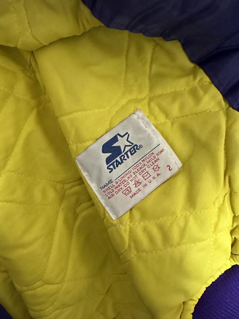 ジャケット・アウター VINTAGE STARTER LOSANGELES LAKERS JACKET