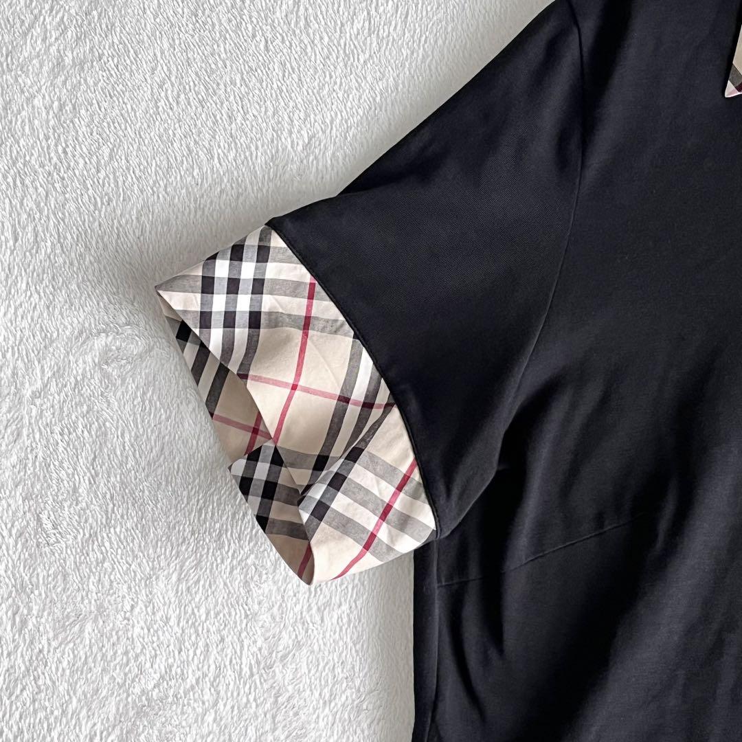 美品☆Burberry London  ノバチェック　ポロシャツ