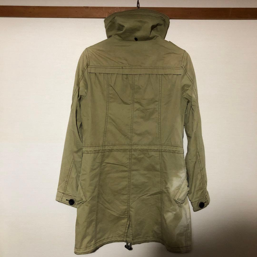 Spoom スプーム ミリタリー ロングコート 柄裏地 y2k ハイネック Spoom スプーム ミリタリー ロングコート 柄裏地 y2k ハイネック