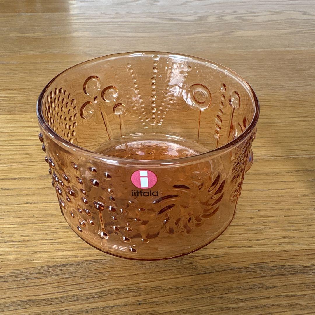 iittala フローラ　ボウル80mm セビリアオレンジ アクア 2個セット