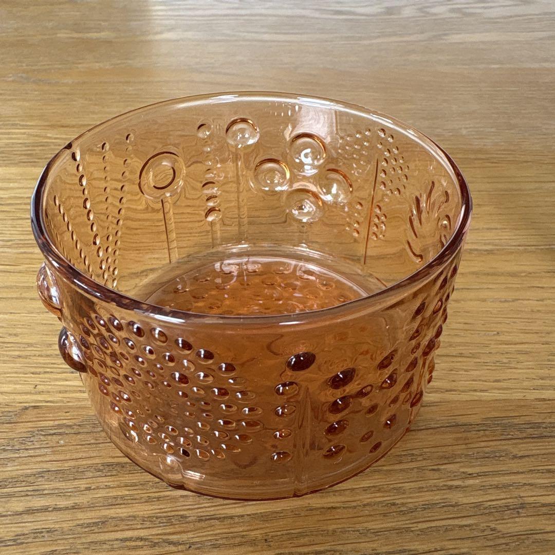 iittala フローラ　ボウル80mm セビリアオレンジ アクア 2個セット