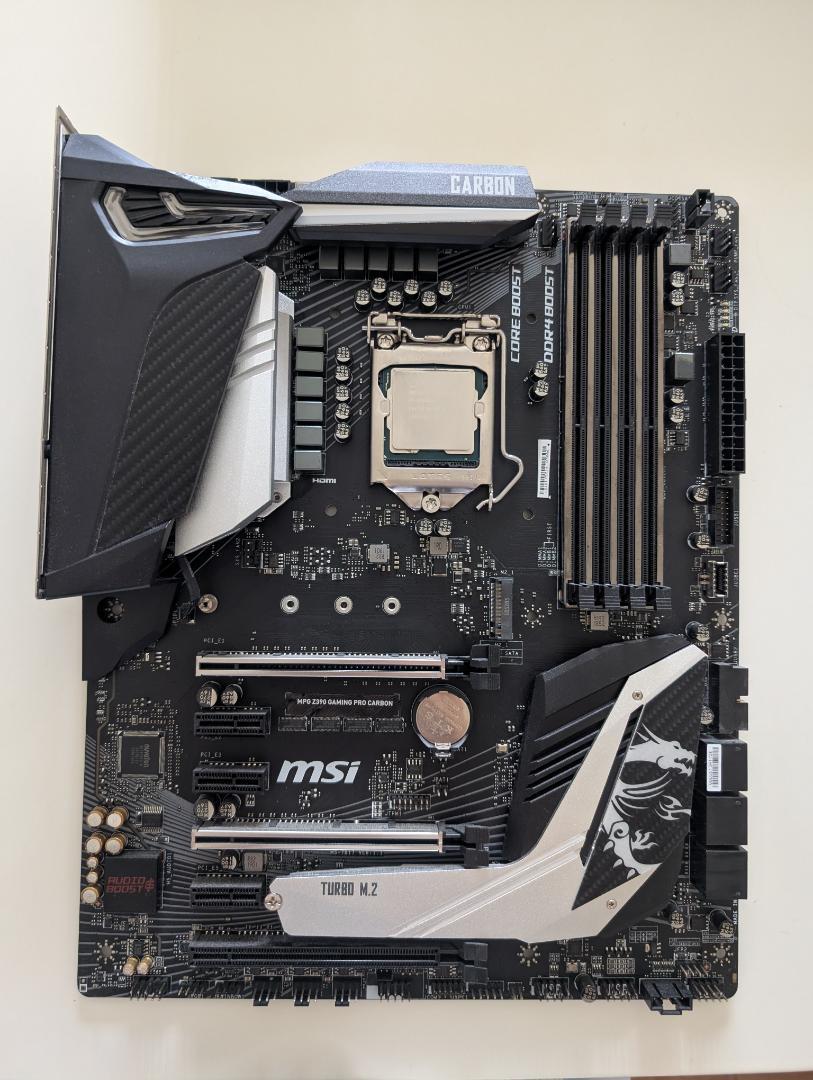 マザーボード MSI MPG Z390 + Intel corei7 9700kf